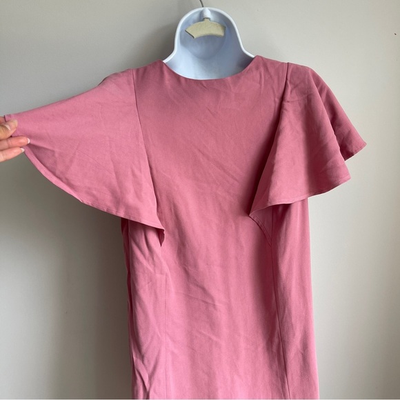 BCBGeneration Flutter-Sleeve Mini Shift Dress - Picture 7 of 11